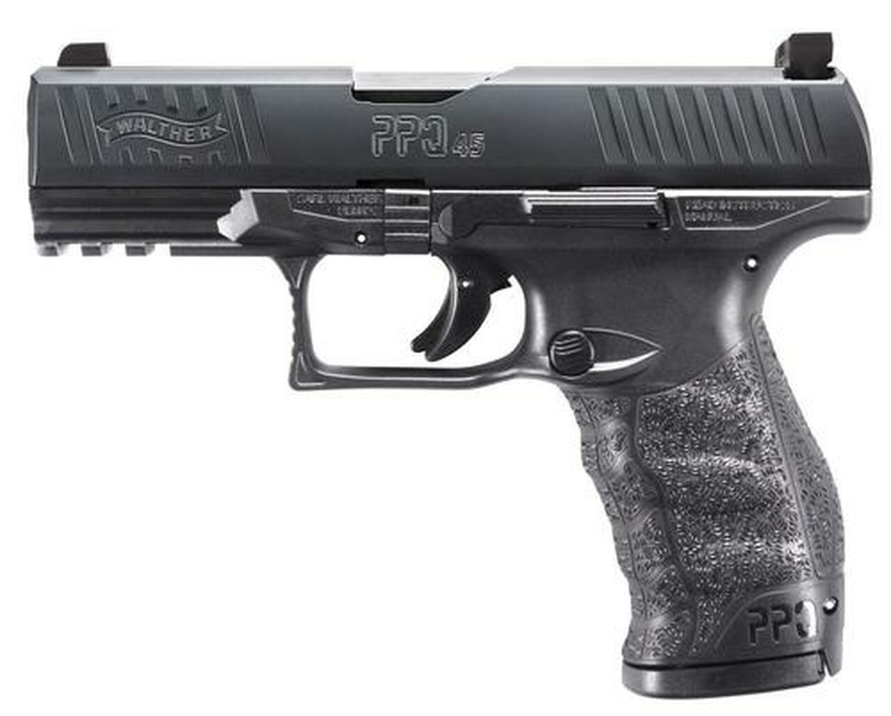 Walther PPQ M2, 45 ACP, 4.25″ Barrel, 15rd, Night Sights