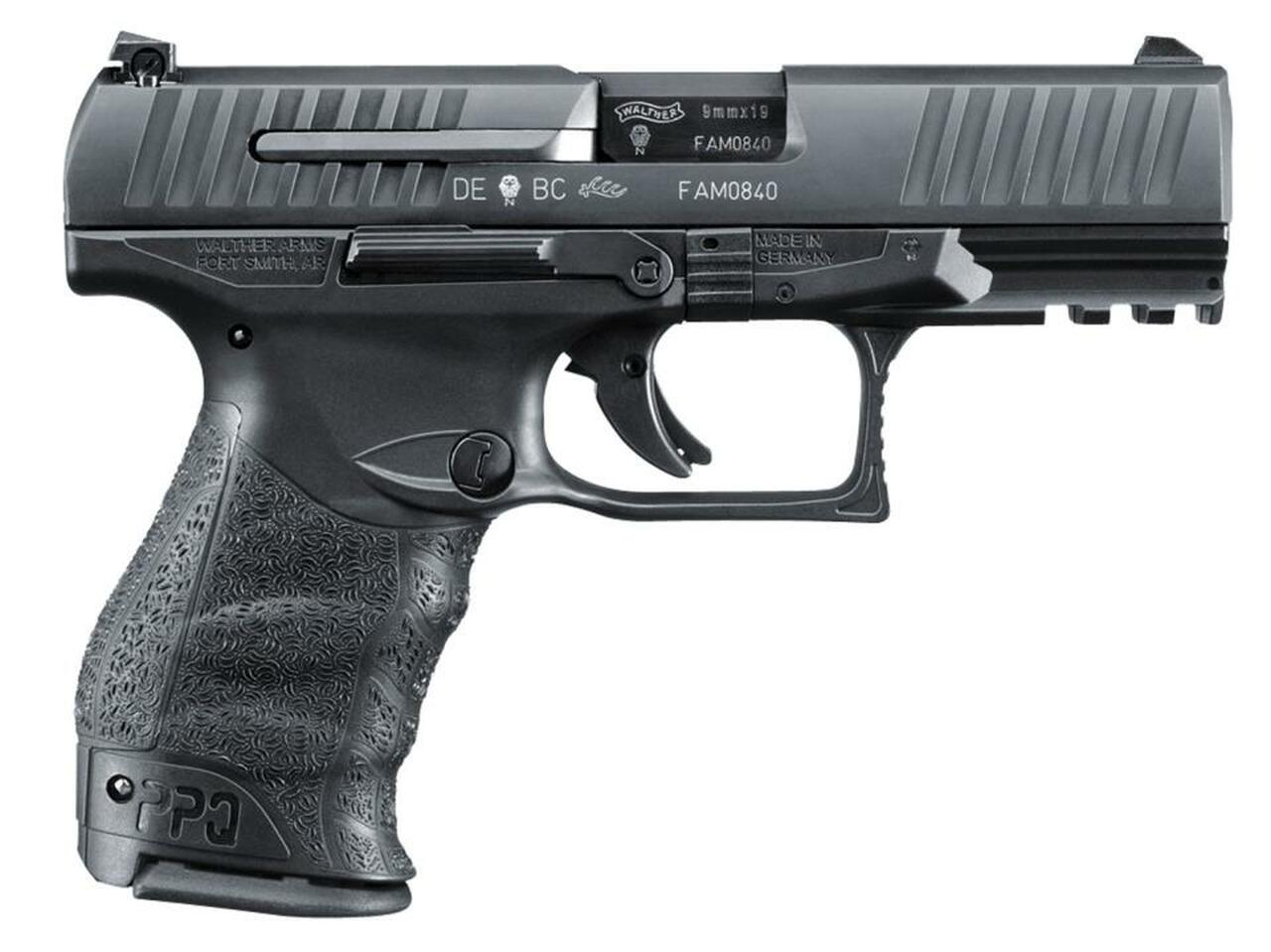 Walther PPQ M2 .45 Auto Black 4″ 10 Round, 2 Mags