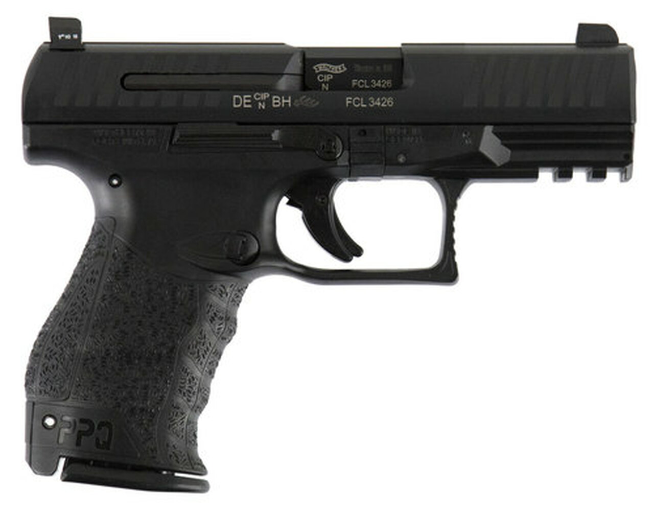 Walther PPQ M2 9mm, 4″ Barrel, XS F8 Night Sights, 15rd