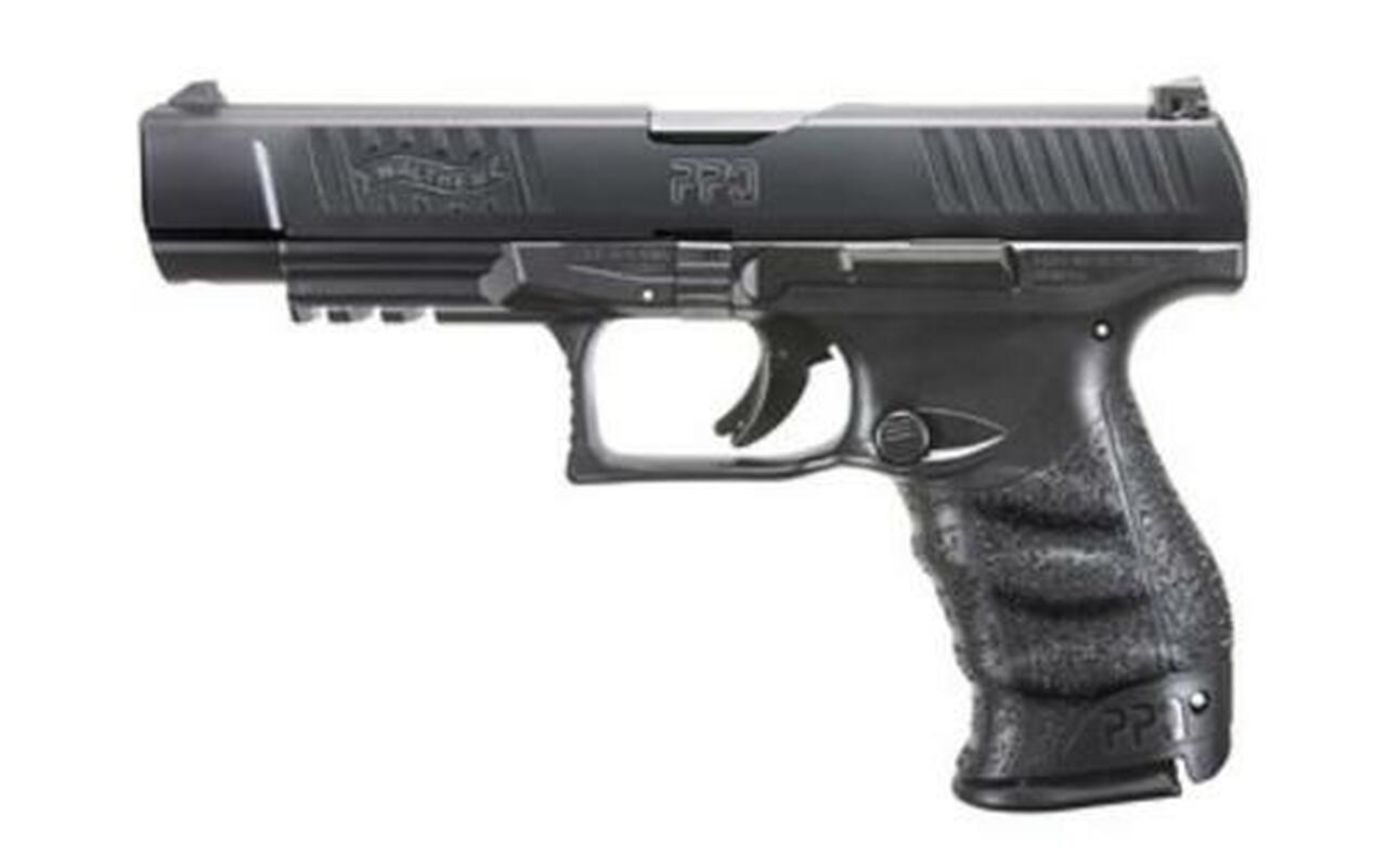 Walther PPQ M2 9mm Black 5″ Standard 15 Round, 2 Mags