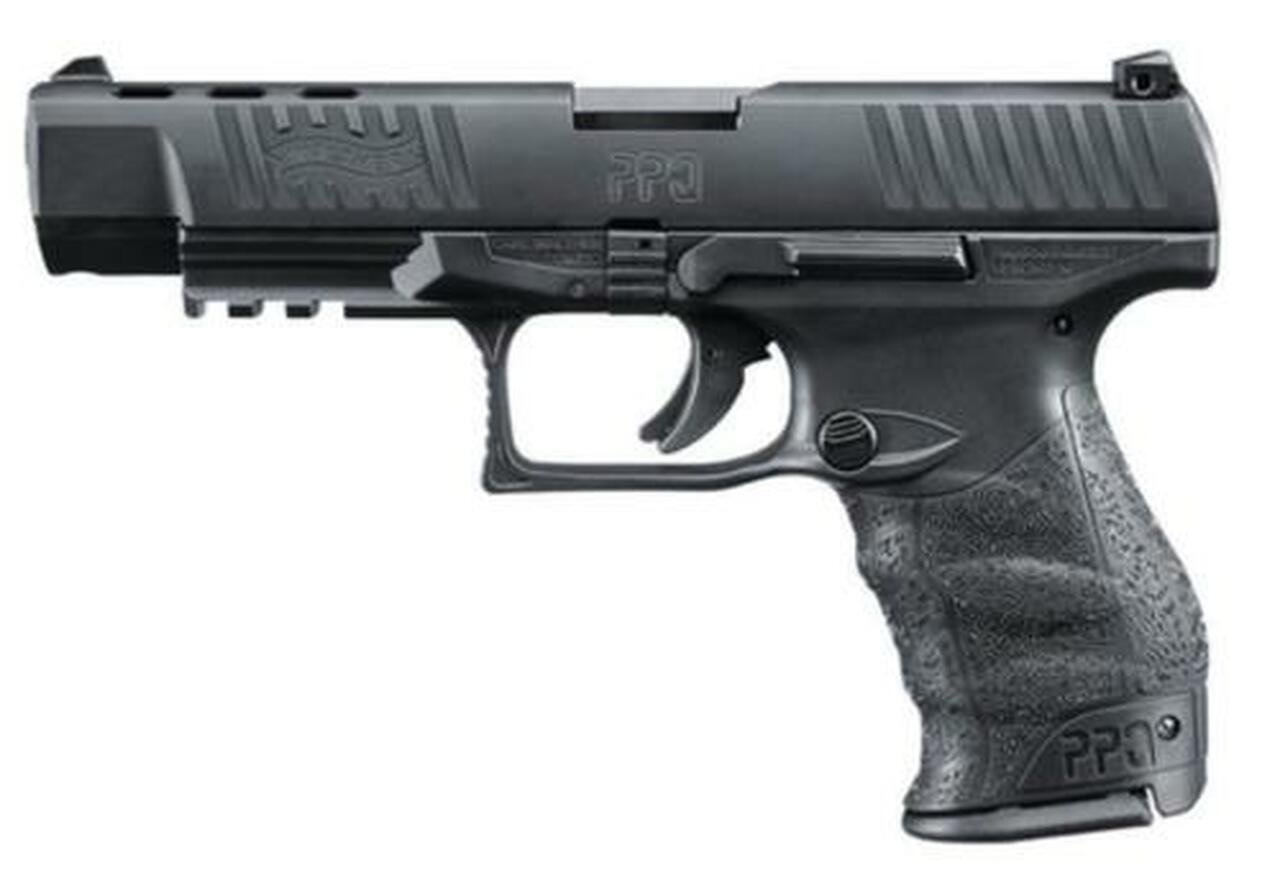 Walther PPQ M2 9mm Used, 5″ Barrel, Black, 2x10rd Mags