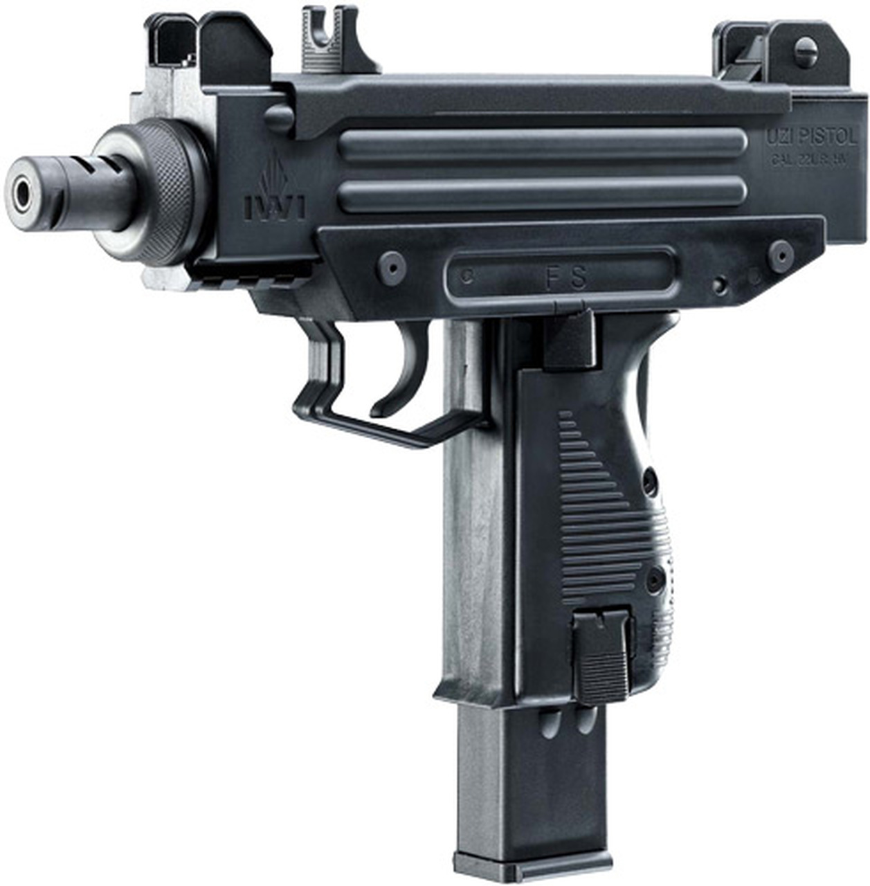 Walther UZI Pistol 22LR, 5″, 20 Rnd Mag