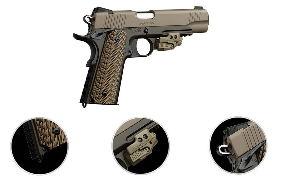 Warrior SOC 45 ACP Pistol with Crimson Trace Laser