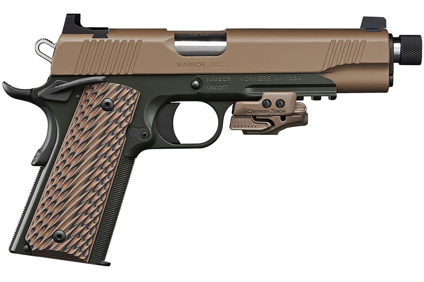 Warrior SOC 45 ACP TFS with Crimson Trace Rail Master Laser Sight