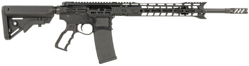 Watchtower BDRX-15 5.56x45mm/223 Remington, 16″ Threaded Barrel, Black, Skeletonized Grip, 30rd