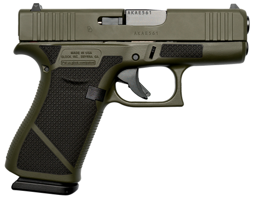 Weapon Works Glock 20 Gen 4 10mm, 4.61″ Barrel, Olive Drab Green, 10rd