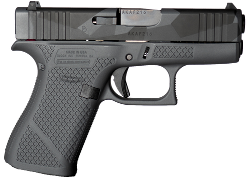 Weapon Works Glock 20 Gen 4 10mm, 4.61″ Barrel, Urban Dazzle Grey Mesh Stippling, 10rd