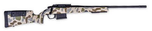 Weatherby 307 257 Weatherby Magnum, 26″ Threaded Barrel, Custom HUSH Camo, Black Rec, 5rd