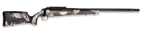 Weatherby 307 Alpine CT 308 Winchester, 24″ Threaded Barrel, WYO Brown & Backpack Brushed Accents, 4rd