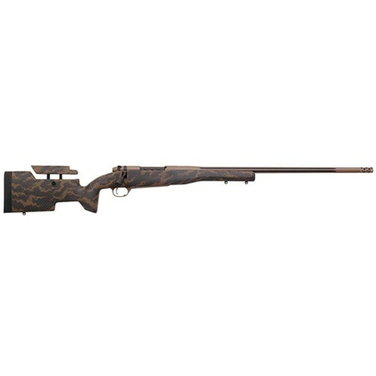Weatherby Mark V Accumark Elite 257 Weatherby Mag, 26″, Coyote Tan, Elite Cerakote, Adj Cheek, RH, 3rd