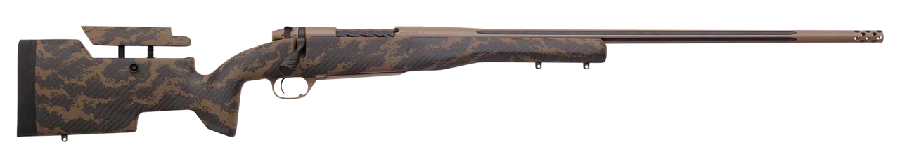 Weatherby Mark V Accumark Elite 6.5 Weatherby RPM, 26″ Barrel, Black Brown Sponge Finish, Carbon Fiber Stock, 4rd
