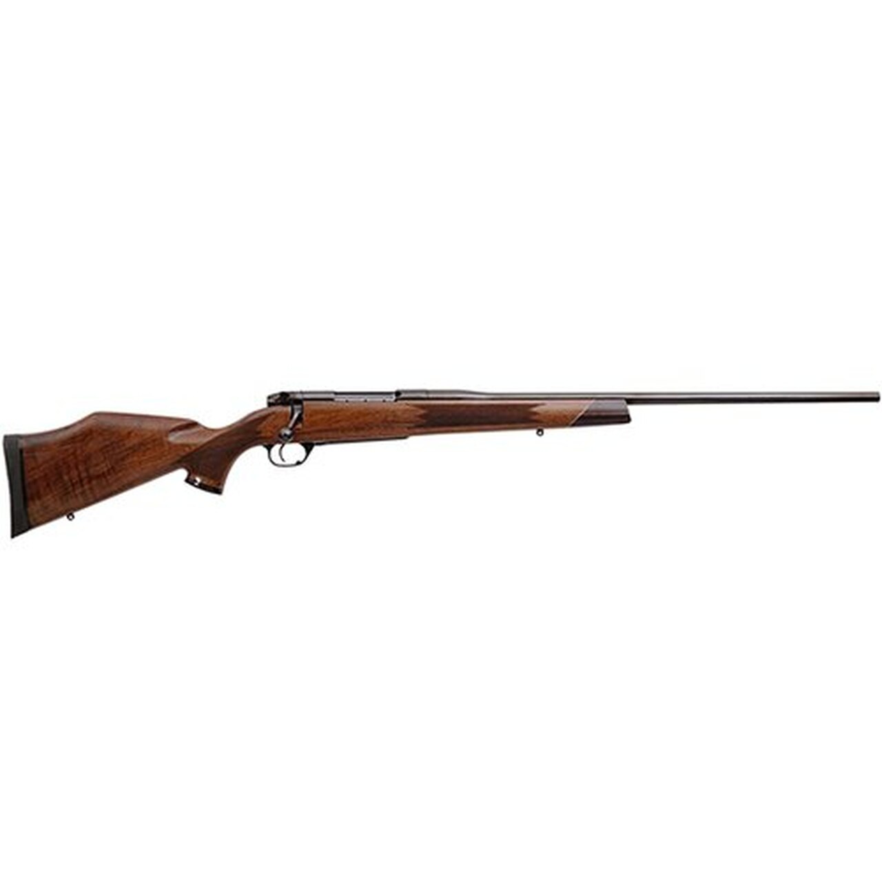 Weatherby Mark V Deluxe 300 Weatherby Mag, 26″ Blued, Gloss Walnut, Monte Carlo, RH, 3rd