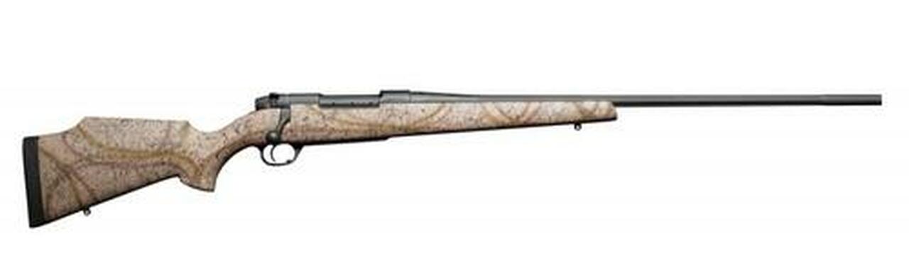 Weatherby Mark V Outfitter RC, 6.5 Cr, 22″ Fluted, Armor Black Cerakote, Tan Composite Stock