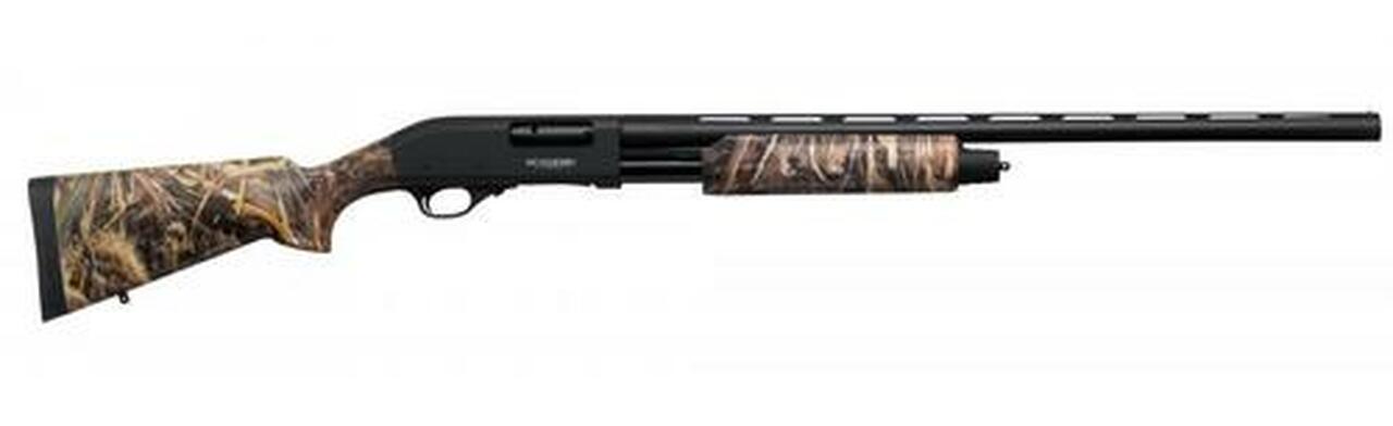 Weatherby PA-08 Waterfowler, 12 Ga, 28″, 3″ Chamber, Max-5 Camo, Matte Black