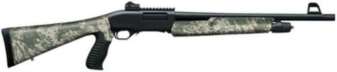 Weatherby PA-459 Threat Response, 12 Ga, 18.5″, 3″ Chamber, Digi Camo, Synthetic Pistol Grip Stock