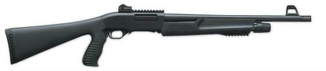 Weatherby PA-459 Threat Response, 12 Ga, 18.5″, 3″, Matte Black, Pistol Grip