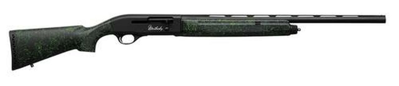 Weatherby SA-08 Volt, 20 Ga, 24″, 3″ Chamber, Black Stock, Green Accents