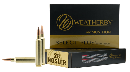 Weatherby Select Plus 28 Nosler 150gr, Hollow Point, 20rd Box