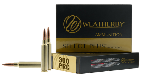 Weatherby Select Plus 300 PRC, 180gr, Hollow Point, 20rd Box