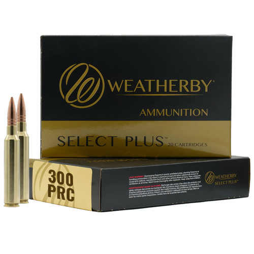 Weatherby Select Plus 300 PRC, 195 gr, 20rd Box