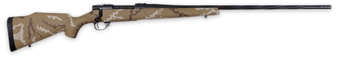 Weatherby Vanguard 300 Weatherby Mag, 26″ Barrel, Brown/White Hand Sponge Paint, 3rd
