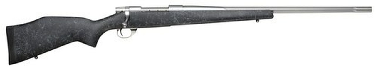 Weatherby Vanguard Accuguard 300 Weatherby Magnum, 26″ Barrel,, , Stainless, Black/Grey, 3 rd
