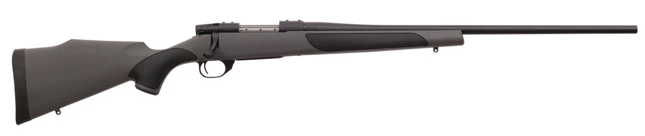 Weatherby Vanguard Accuguard 6.5 PRC, 26″ Black Gray Webbing Fixed Monte Carlo Griptonite Stock Matte Blued Right Hand, 3 rd