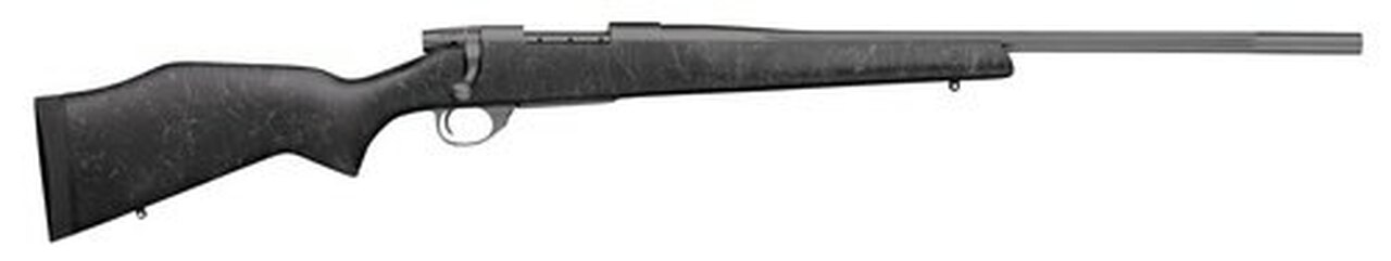 Weatherby Vanguard Back Country 300 Weatherby Magnum, 26″ Barrel,, , Black/Grey, 3 rd