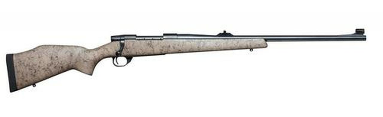 Weatherby Vanguard DGR, 375 H&H Mag, 24″, Blued, Tan Composite Stock