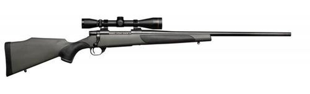 Weatherby Vanguard Leupold Pkg, .257 Wby Mag, 24″, Blued, Griptonite Stock