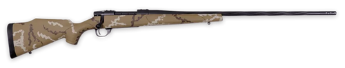 Weatherby Vanguard Outfitter 22-250 Remington, 24″ Threaded Barrel, Brown/White Hand Sponge Paint, 5rd