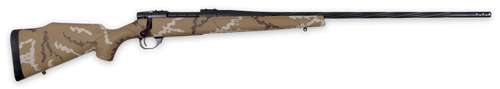 Weatherby Vanguard Outfitter 6.5 Creedmoor, 24″ Threaded Barrel, Tan w/ Brown & White Sponge, 4rd