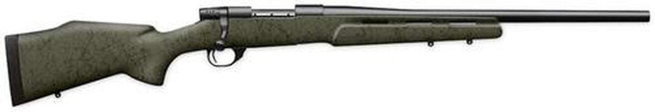 Weatherby Vanguard RC Varmint, .22-250 Rem, 22″, Blued, Green Composite Stock