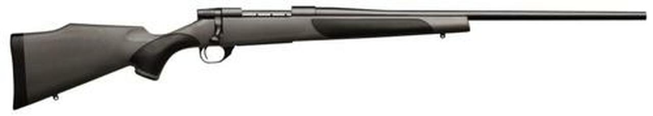 Weatherby Vanguard Synthetic, Bolt Action, 6.5-300 Weatherby, 26″ Barrel, Black, Gray Synthetic Stock, 3Rd