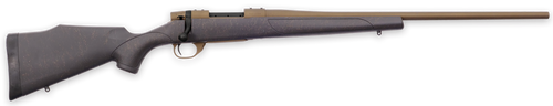 Weatherby Vanguard Weatherguard 7mm-08 Remington, 22″ Threaded Barrel, Black w/ Bronze Webbing, 5rd