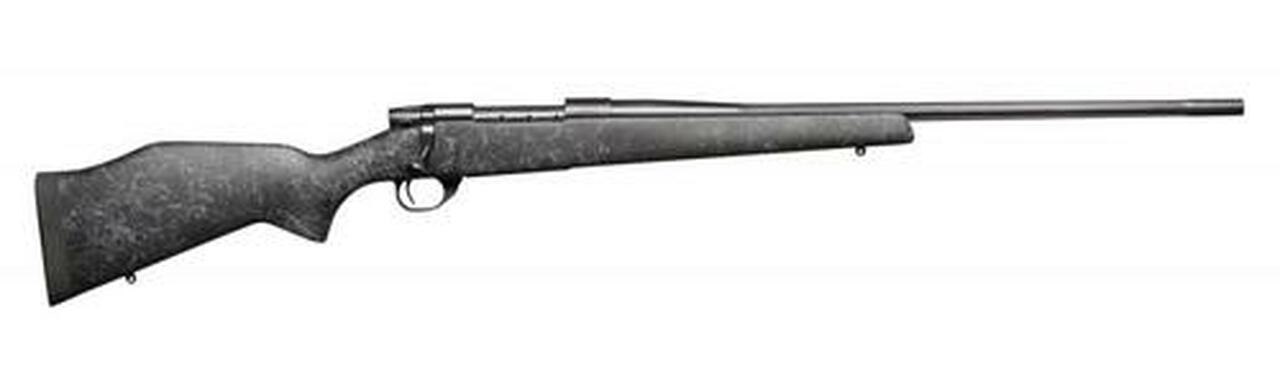 Weatherby Vanguard Wilderness, .240 Wby Mag, 24″ Fluted, Blued, Grey Composite Stock