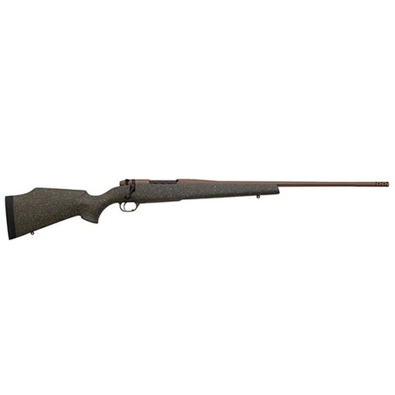 Weatherby Weatherby, Mark V, Weathermark LT, 300 Weatherby Magnum, 28″ Steel Barrel, Green Black And, Flat Dark Earth, Fiberglass Stock, Right Hand, 3Rd