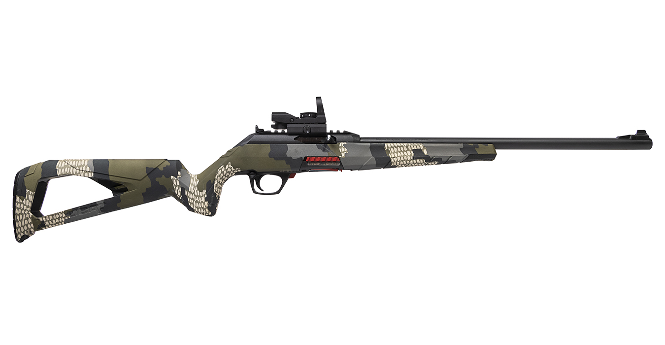Wildcat 22 LR Semi-Auto Rifle Combo with Red-Dot and KUIU Verde Stock