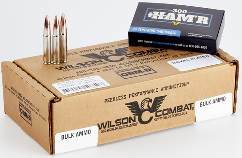 Wilson Centerfire Rifle 300 HAMR, 135gr, Speer HAMR Bonded, 20rd Box
