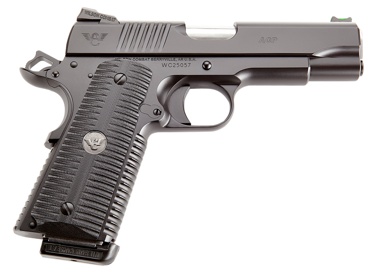 Wilson Combat 1911 EDC X9L, 9mm, 5″,, , Black Armor-Tuff, Black G10, Rail, 15 rd
