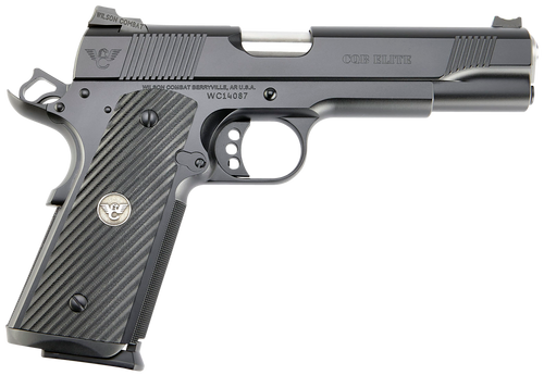 Wilson Combat CQB Elite 1911 45 ACP, 5″ Barrel, Black, G10 Grip, 8rd