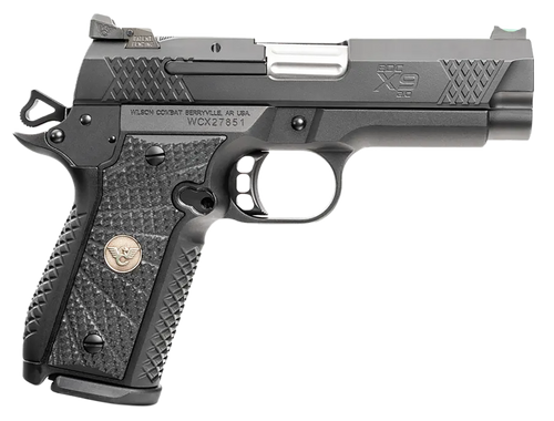 Wilson Combat EDC X9 2.0 9mm, 4″ Barrel, Black, G10 Sunburst Grip, 15rd