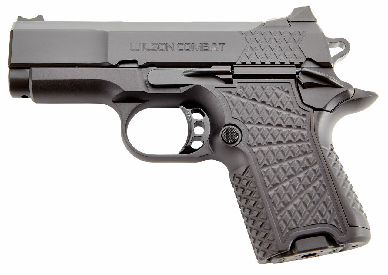 Wilson Combat EDC X9 Subcompact 9mm 3.25″, , Black G10 Grip Ambi Safety, 10 rd, 15 rd