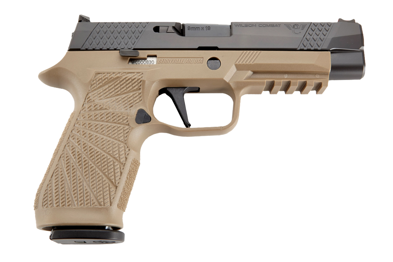 Wilson Combat Edition WCP320 9MM Semi-Auto Pistol with Tan Frame