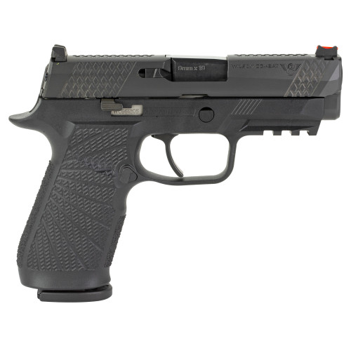 Wilson P320 Carry 9mm, 3.9″ Barrel, Black, Sunburst Grips, 17rd