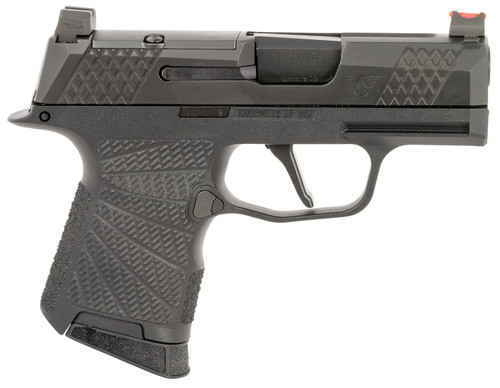 Wilson Sig Sauer P365 Action Tuned 9mm, 3.1″ Barrel, Black, X-Tac Grip, 10rd