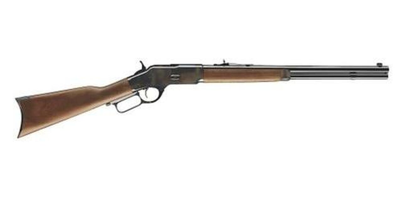 Winchester 1873 Short Rifle Case Hardened 357mag 20″ Grade 2/3 Walnut Stock