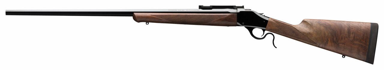 Winchester 1885 High Wall Hunter 6.5 Creedmoor 28″ Barrel, Walnut Gloss Blued Right Hand