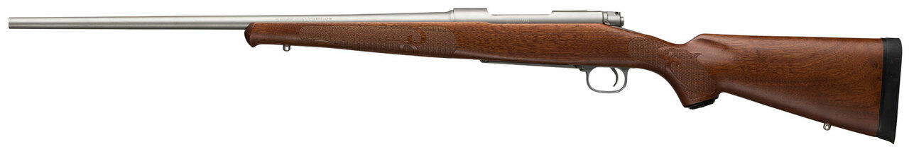 Winchester 70 Featherweight 270 Win Short Magnum, 24″ Barrel, Grade I Walnut Stock, Stainless Steel, 3rd
