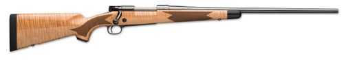 Winchester 70 Super Grade 6.5 PRC, 24″ Barrel, Gloss Maple, Black Rec, 3rd